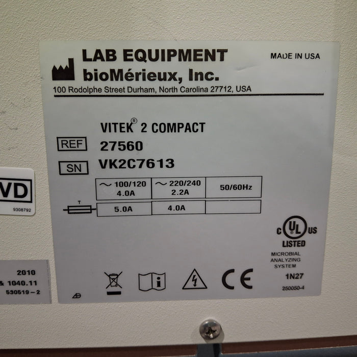 BioMerieux Vitek 2 Compact Automated Microbiological Analyzer