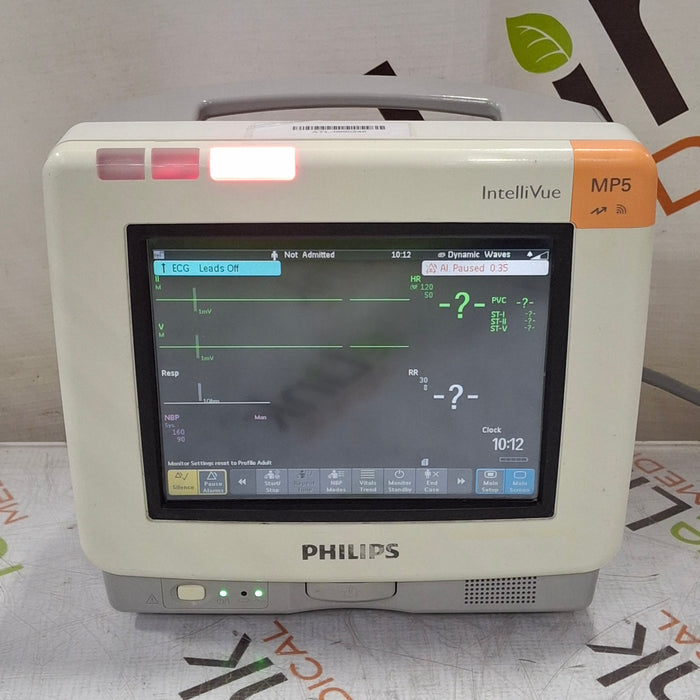 Philips Philips Intellivue MP5 - ECG, OxiMax SpO2, NIBP Patient Monitor Patient Monitors reLink Medical