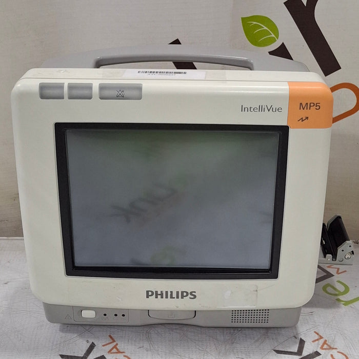 Philips Intellivue MP5 - ECG, Fast SpO2, NIBP, Press, Temp Patient Monitor