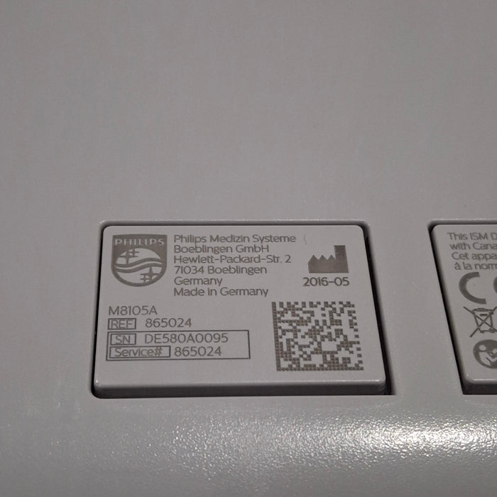 Philips Intellivue MP5 - ECG, Fast SpO2, NIBP, Press, Temp Patient Monitor