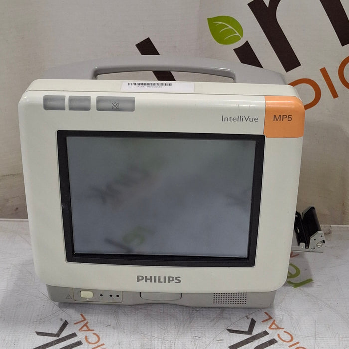 Philips Intellivue MP5 - ECG, OxiMax SpO2, NIBP Patient Monitor