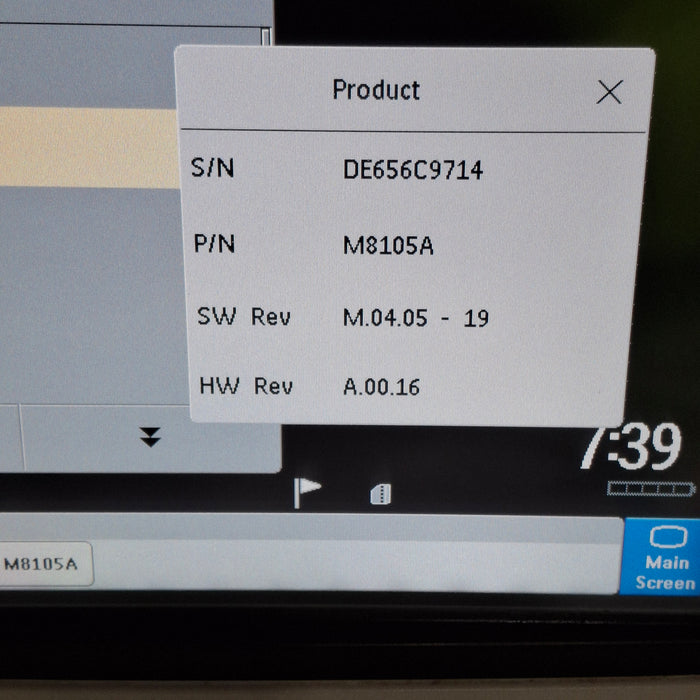 Philips Intellivue MP5 - ECG, Fast SpO2, NIBP Patient Monitor