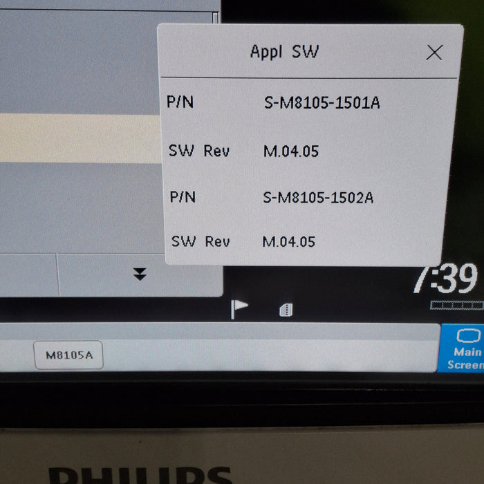 Philips Intellivue MP5 - ECG, Fast SpO2, NIBP Patient Monitor