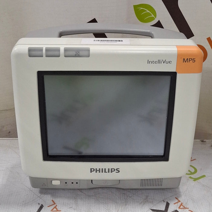 Philips Intellivue MP5 - ECG, Fast SpO2, NIBP Patient Monitor