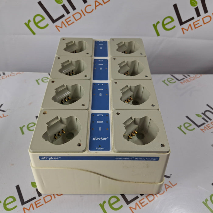 Stryker Stryker 400-655 T4 Eight Station Battery Charger Surgical Power Instruments reLink Medical