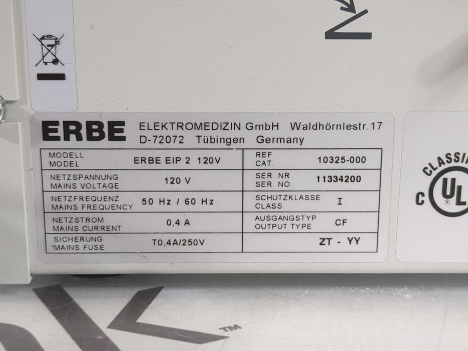 Erbe Erbe EIP2 Irrigation Pump Flexible Endoscopy reLink Medical