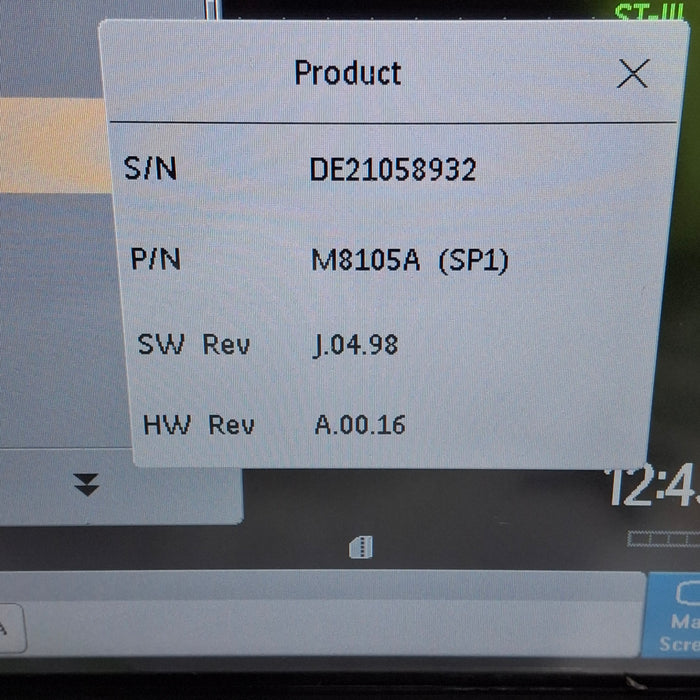 Philips IntelliVue MP5 SpO2, ECG, NIBP, IBP, Temp, CO2 Patient Monitor