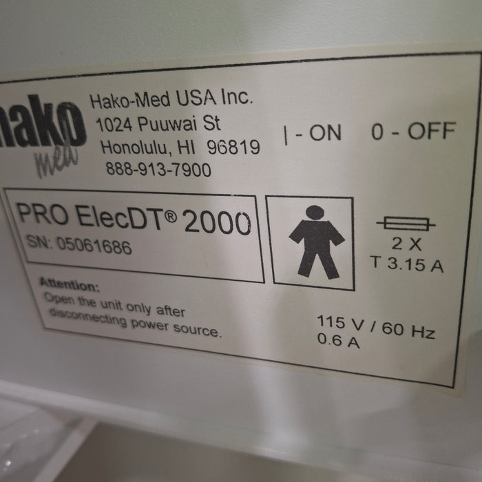 Hako Med PRO ElecDT 2000 Clinical Bioelectric Medicine