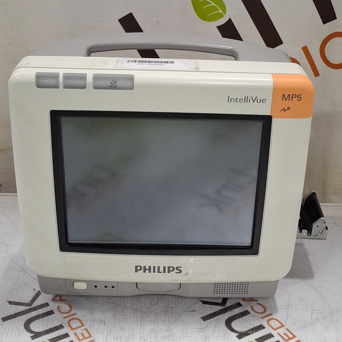 Philips Intellivue MP5 - ECG, Fast SpO2, NIBP, Press, Temp Patient Monitor
