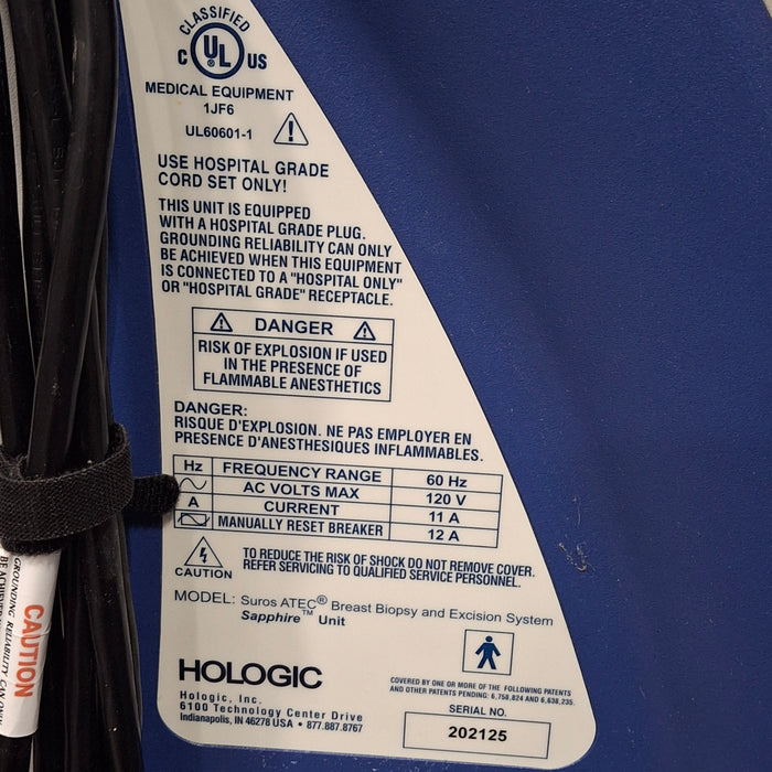 Hologic, Inc. Hologic, Inc. Atec Sapphire breast biopsy machine X-Ray Equipment reLink Medical