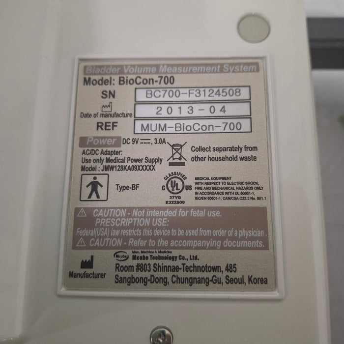 Medline CubeScan BioCon 700 Bladder Scanner