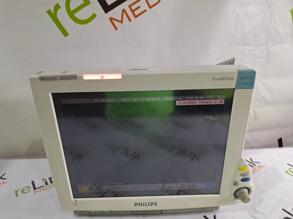 Philips Philips IntelliVue MP70 - Anesthesia Patient Monitor Patient Monitors reLink Medical