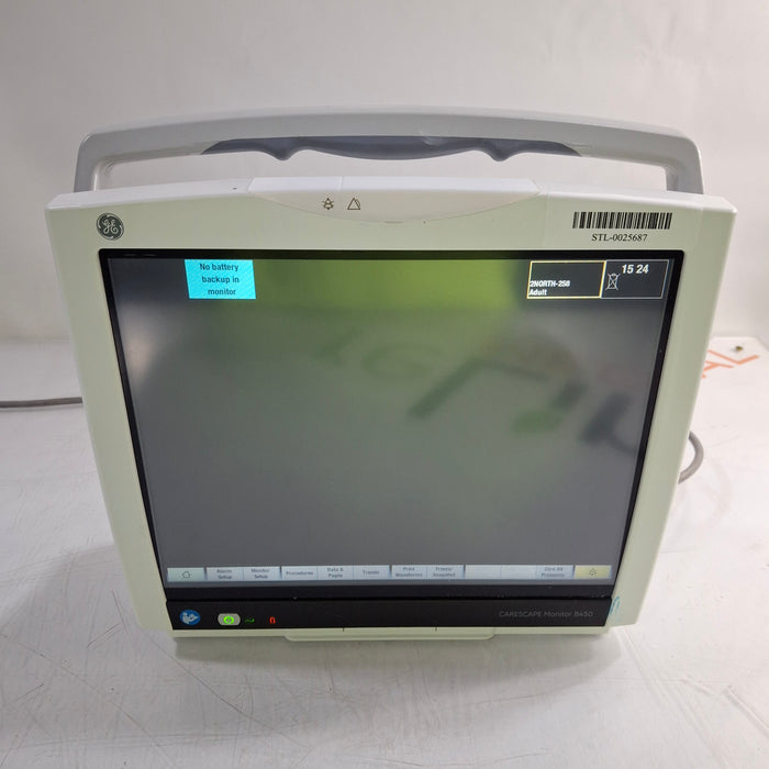 GE Healthcare GE Healthcare Carescape B450 Critical Care Patient Monitor Patient Monitors reLink Medical