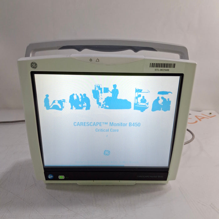 GE Healthcare Carescape B450 Patient Monitor