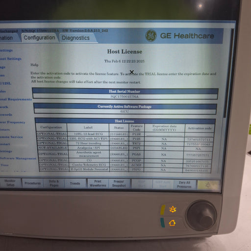 GE Healthcare GE Healthcare Carescape B650 Critical Care Patient Monitor Patient Monitors reLink Medical
