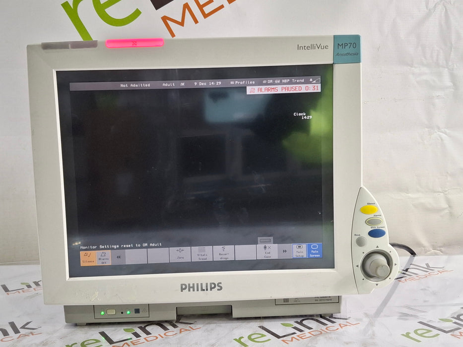 Philips Philips IntelliVue MP70 - Anesthesia Patient Monitor Patient Monitors reLink Medical