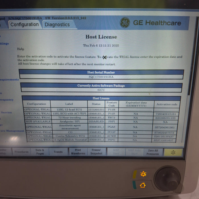 GE Healthcare GE Healthcare Carescape B650 Critical Care Patient Monitor Patient Monitors reLink Medical