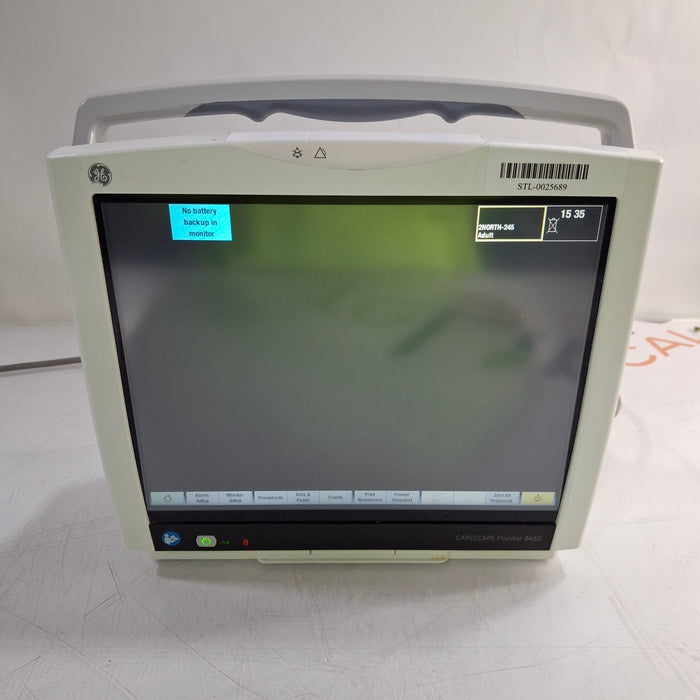 GE Healthcare GE Healthcare Carescape B450 Critical Care Patient Monitor Patient Monitors reLink Medical