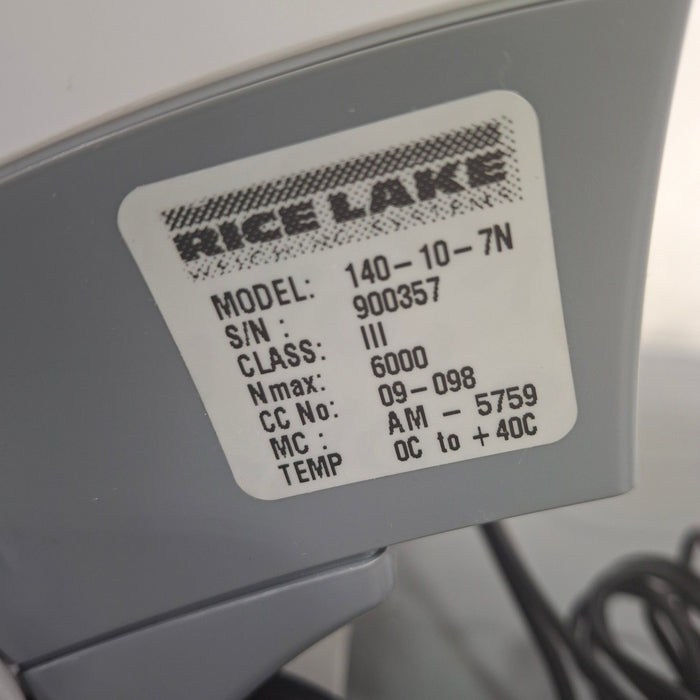 Rice Lake Weighing Systems 14-10-7N Scale