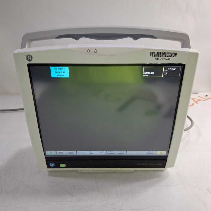 GE Healthcare GE Healthcare Carescape B450 Critical Care Patient Monitor Patient Monitors reLink Medical