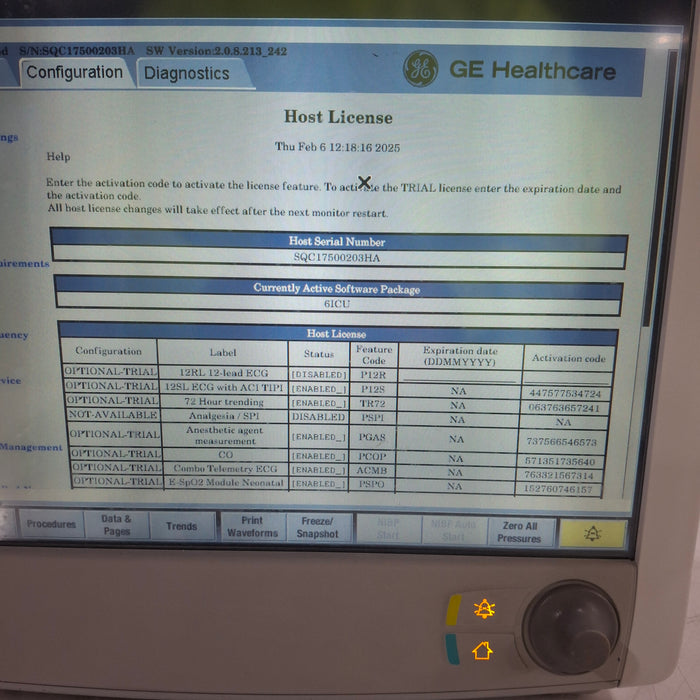 GE Healthcare GE Healthcare Carescape B650 Critical Care Patient Monitor Patient Monitors reLink Medical
