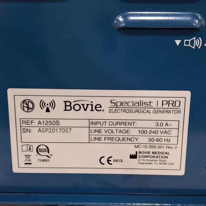 Bovie Specialist Pro Electrosurgical Unit