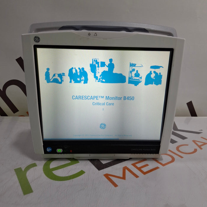 GE Healthcare GE Healthcare Carescape B450 Critical Care Patient Monitor Patient Monitors reLink Medical