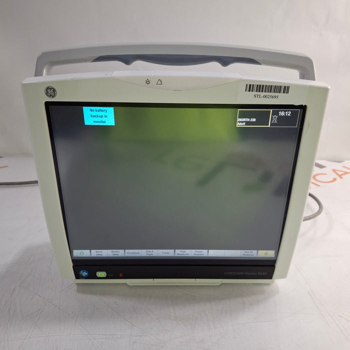 GE Healthcare GE Healthcare Carescape B450 Critical Care Patient Monitor Patient Monitors reLink Medical