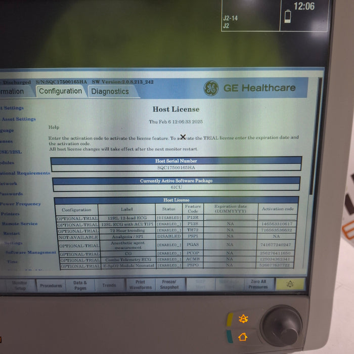 GE Healthcare GE Healthcare Carescape B650 Critical Care Patient Monitor Patient Monitors reLink Medical