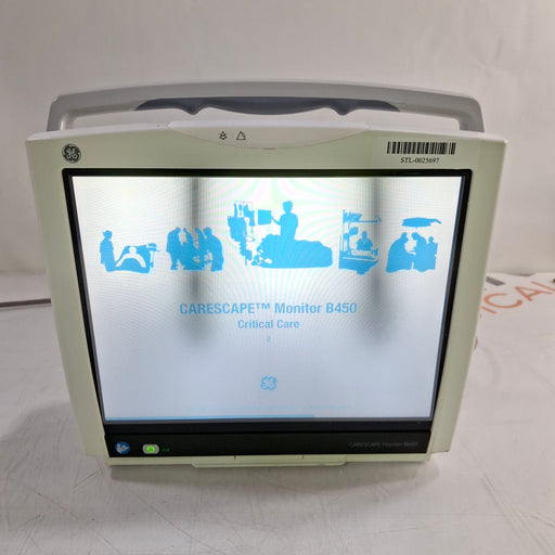 GE Healthcare GE Healthcare Carescape B450 Critical Care Patient Monitor Patient Monitors reLink Medical