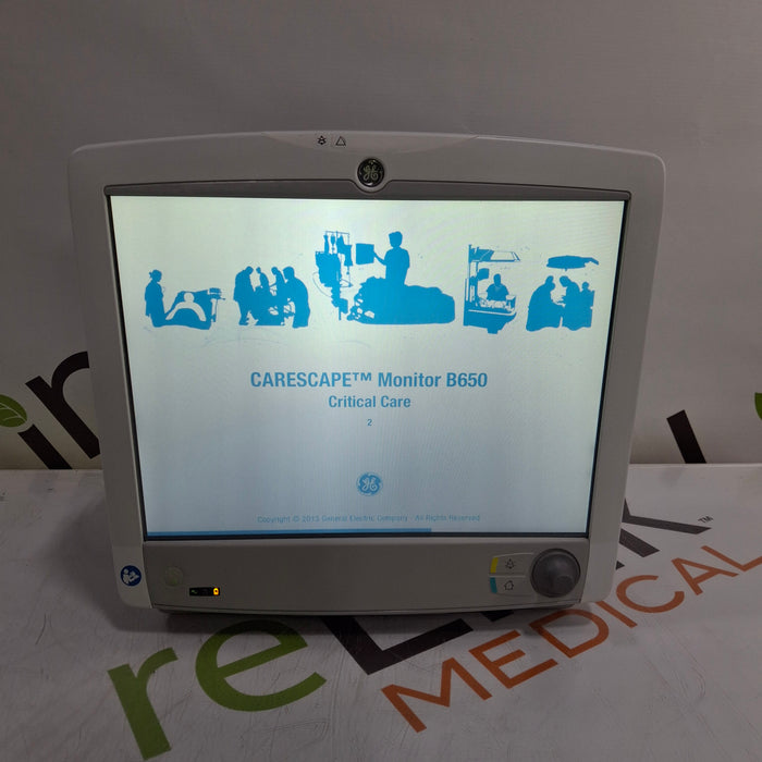 GE Healthcare Carescape B650 Patient Monitor