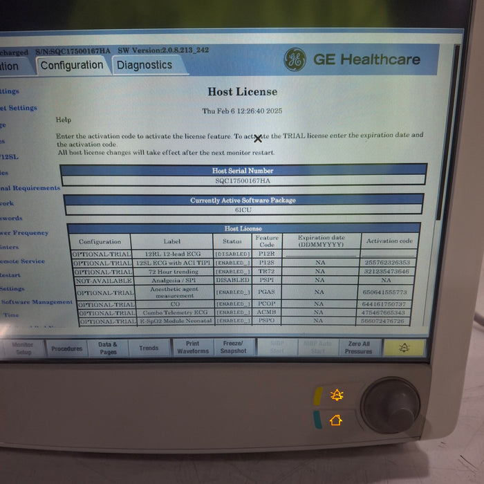 GE Healthcare GE Healthcare Carescape B650 Critical Care Patient Monitor Patient Monitors reLink Medical