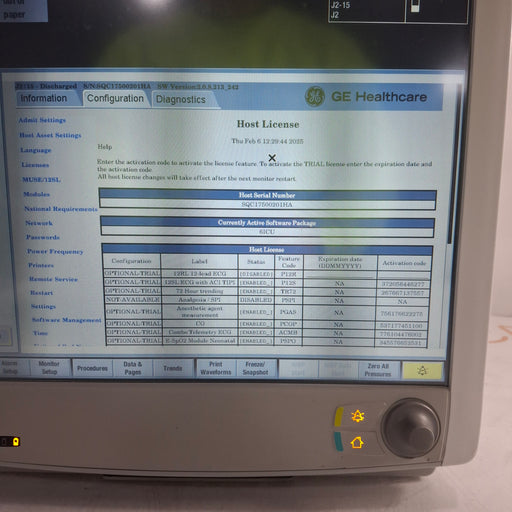 GE Healthcare GE Healthcare Carescape B650 Critical Care Patient Monitor Patient Monitors reLink Medical