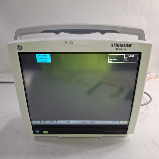GE Healthcare GE Healthcare Carescape B450 Critical Care Patient Monitor Patient Monitors reLink Medical