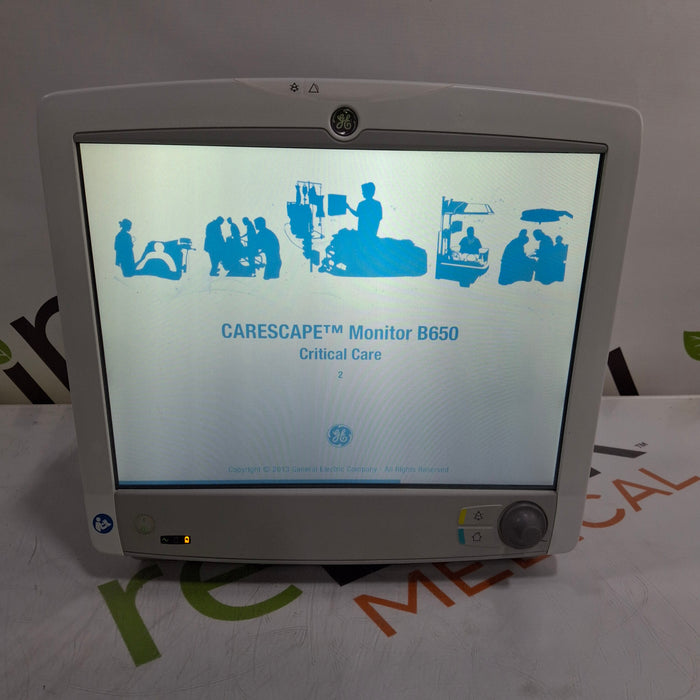 GE Healthcare Carescape B650 Patient Monitor