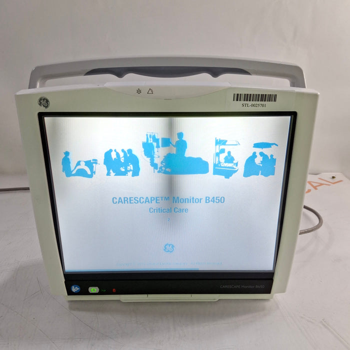 GE Healthcare GE Healthcare Carescape B450 Critical Care Patient Monitor Patient Monitors reLink Medical