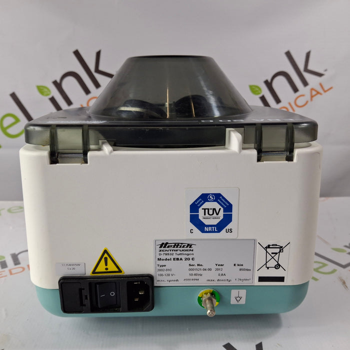 Hettich Instruments Hettich Instruments Zentrifugen EBA 20C Centrifuge Centrifuges reLink Medical
