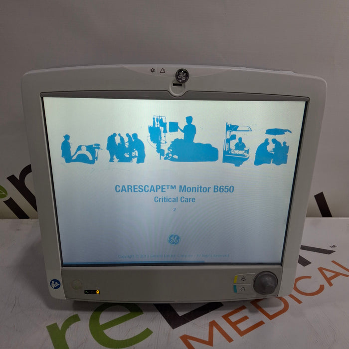 GE Healthcare Carescape B650 Patient Monitor