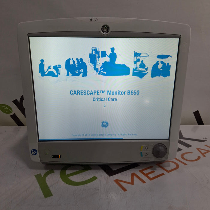 GE Healthcare GE Healthcare Carescape B650 Critical Care Patient Monitor Patient Monitors reLink Medical