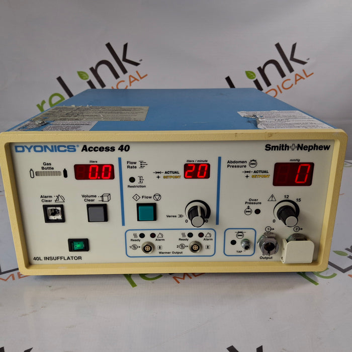 Smith & Nephew Smith & Nephew Dyonics Access 40 Insufflator Rigid Endoscopy reLink Medical