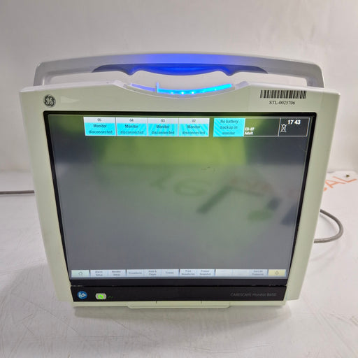 GE Healthcare GE Healthcare Carescape B450 Critical Care Patient Monitor Patient Monitors reLink Medical