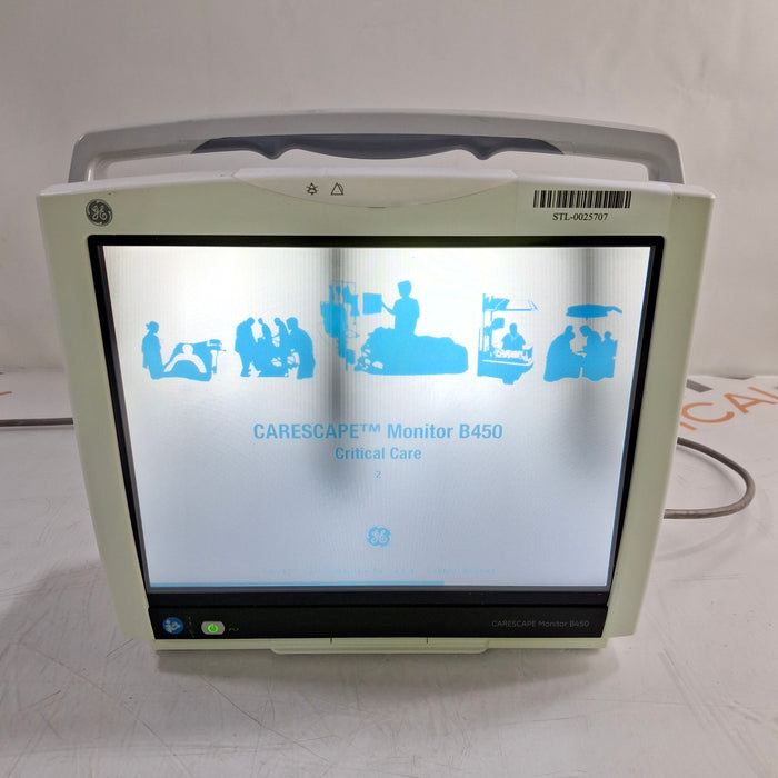 GE Healthcare GE Healthcare Carescape B450 Critical Care Patient Monitor Patient Monitors reLink Medical