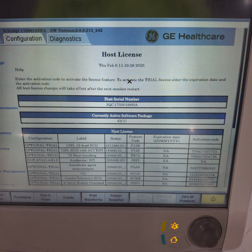 GE Healthcare GE Healthcare Carescape B650 Critical Care Patient Monitor Patient Monitors reLink Medical