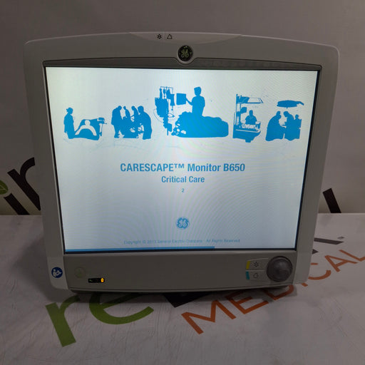 GE Healthcare GE Healthcare Carescape B650 Critical Care Patient Monitor Patient Monitors reLink Medical
