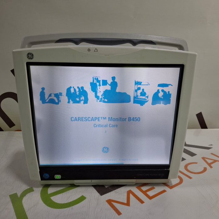 GE Healthcare GE Healthcare Carescape B450 Critical Care Patient Monitor Patient Monitors reLink Medical