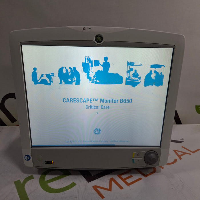 GE Healthcare Carescape B650 Patient Monitor