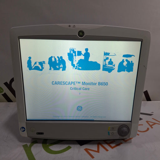 GE Healthcare GE Healthcare Carescape B650 Critical Care Patient Monitor Patient Monitors reLink Medical
