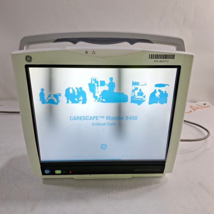 GE Healthcare GE Healthcare Carescape B450 Critical Care Patient Monitor Patient Monitors reLink Medical
