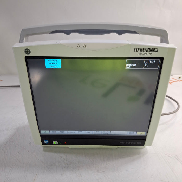 GE Healthcare GE Healthcare Carescape B450 Critical Care Patient Monitor Patient Monitors reLink Medical
