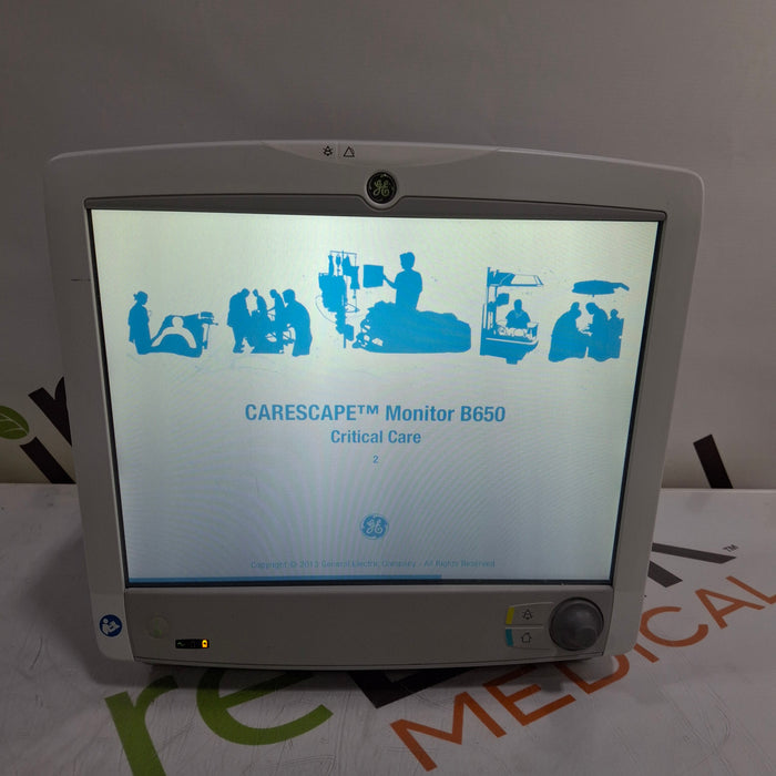 GE Healthcare Carescape B650 Patient Monitor